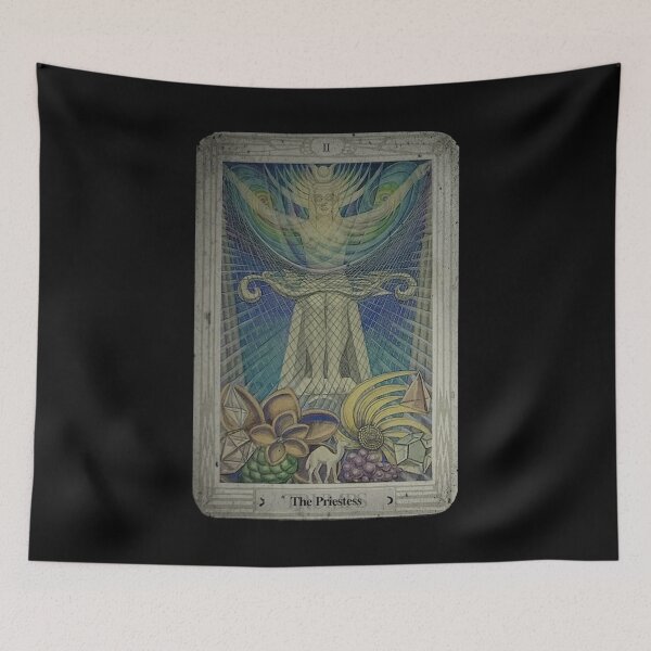 Item preview, Thoth Tarot - II The Priestess + Distressed designed and sold by litmusician.