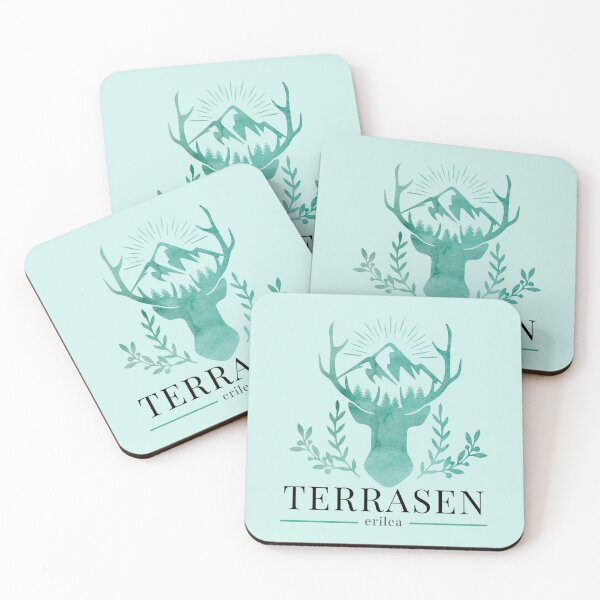 Item preview, Terrasen Logo Throne of Glass designed and sold by Mint-Rose.