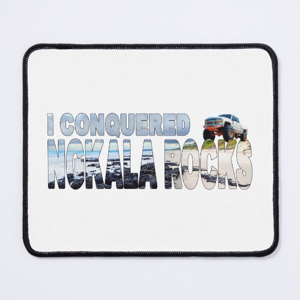 Item preview, I CONQUERED NGKALA ROCKS - Fraser Island Queensland K'Gari designed and sold by Adam Gormley.