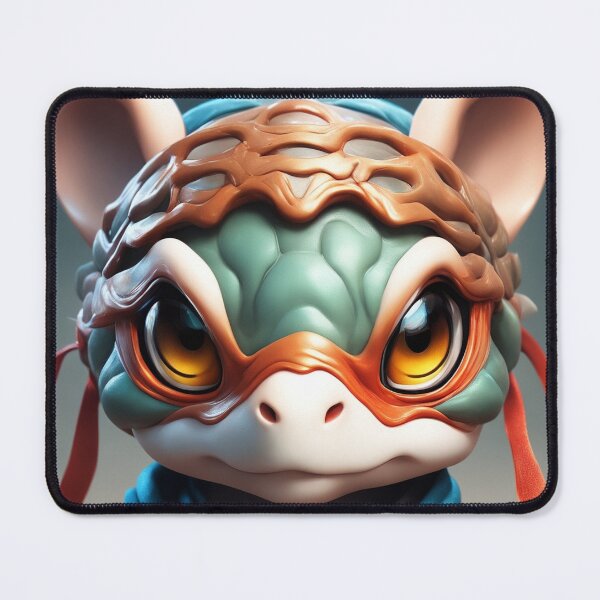 Item preview, Cute Ninja Turtle Cartoon Vector Icon Illustration designed and sold by hjian8219.