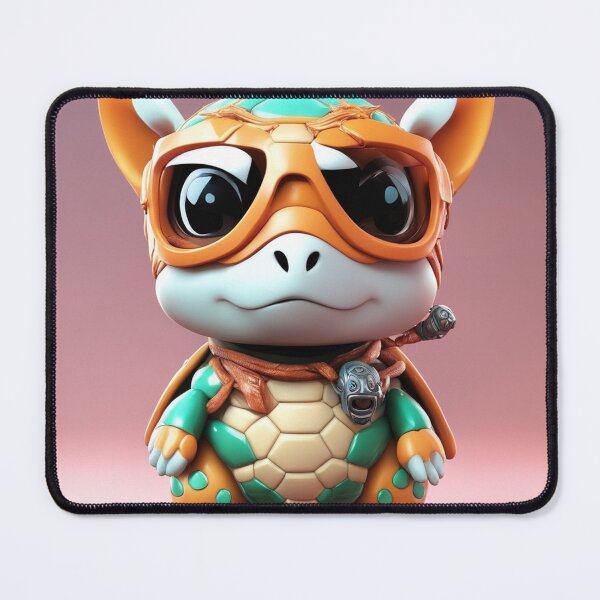 Item preview, Cute Ninja Turtle Cartoon Vector Icon Illustration designed and sold by hjian8219.