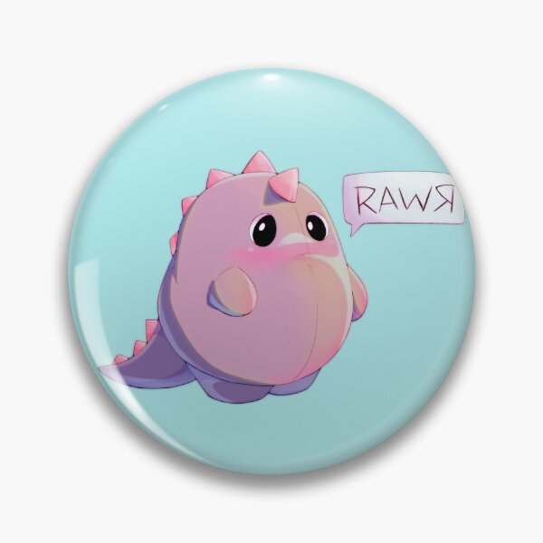 Item preview, Bogchoncho Dino Rawr Rosa designed and sold by Chibizl.