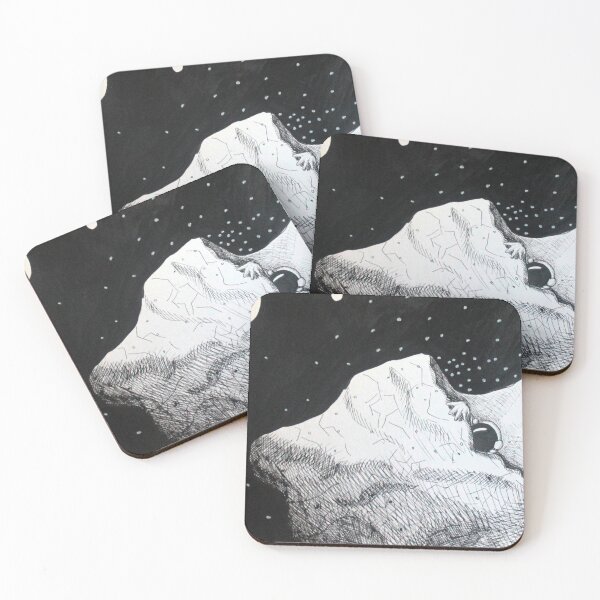 Item preview, Spaceman on an Asteroid designed and sold by LittleStarCreat.