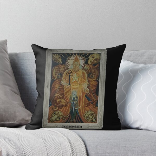 Item preview, Thoth Tarot V The Hierophant + Distressed designed and sold by litmusician.