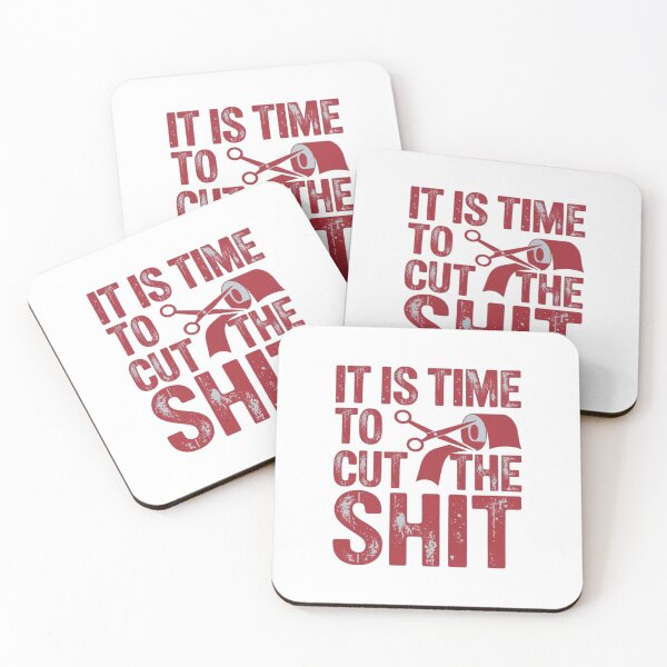 Item preview, It is time to cut the Shit designed and sold by Gentle40Winks.