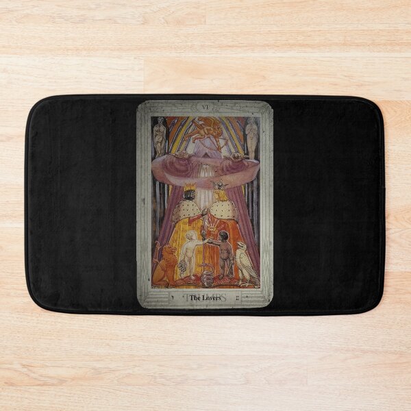 Item preview, Thoth Tarot VI The Lovers + Distressed designed and sold by litmusician.
