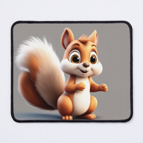 Item preview, Cute Squirrel Waving Hand Cartoon Vector Icon Illustration designed and sold by hjian8219.
