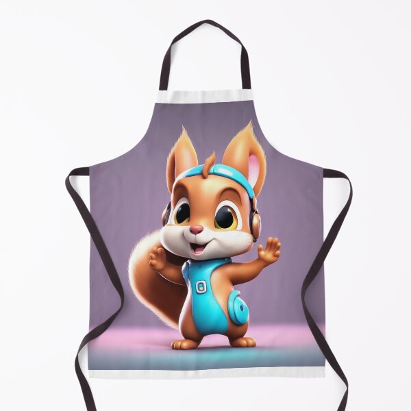 Item preview, Cute Squirrel Waving Hand Cartoon Vector Icon Illustration designed and sold by hjian8219.