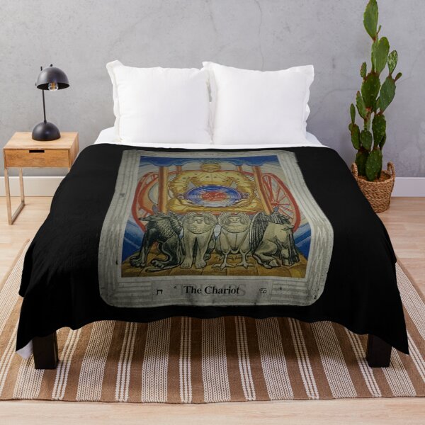 Item preview, Thoth Tarot VII The Chariot + Distressed designed and sold by litmusician.