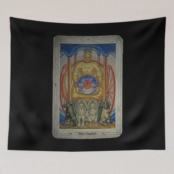 Item preview, Thoth Tarot VII The Chariot + Distressed designed and sold by litmusician.