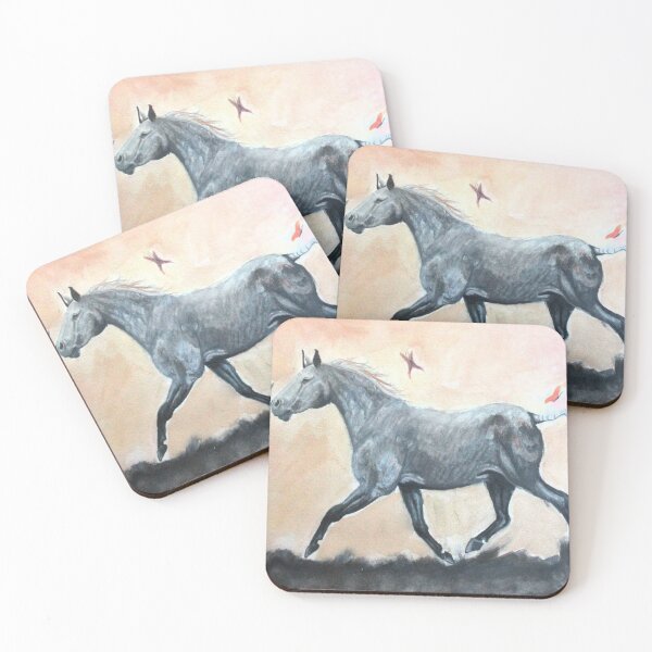 Item preview, Gray Mare Trotting designed and sold by LittleStarCreat.