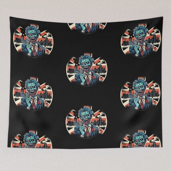 Item preview, Punk Zombies- Distressed Graffiti Design  designed and sold by RigorMortees.