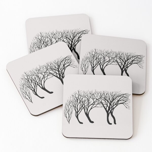 Item preview, Can't See The Coyote in the Trees designed and sold by Fractalyze.