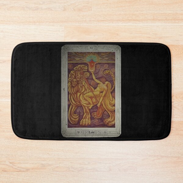 Item preview, Thoth Tarot XI Lust + Distressed designed and sold by litmusician.