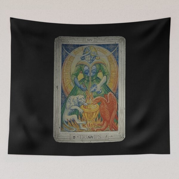 Item preview, Thoth Tarot XIV Art + Distressed designed and sold by litmusician.
