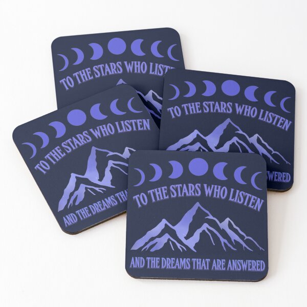 Item preview, To the Stars Who Listen and the Dreams that are Answered designed and sold by Mint-Rose.