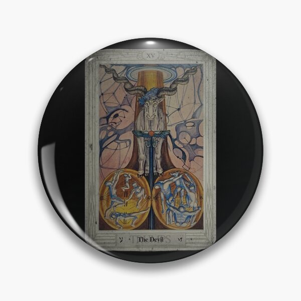 Item preview, Thoth Tarot XV The Devil + Distressed designed and sold by litmusician.
