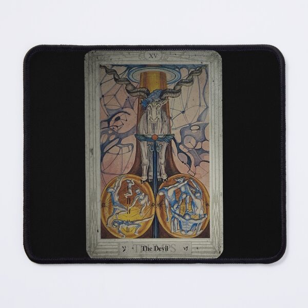 Item preview, Thoth Tarot XV The Devil + Distressed designed and sold by litmusician.
