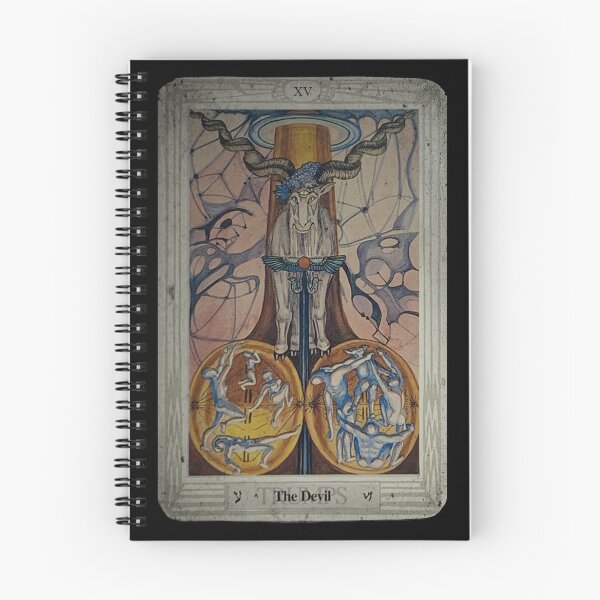 Item preview, Thoth Tarot XV The Devil + Distressed designed and sold by litmusician.