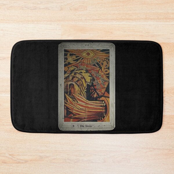 Item preview, Thoth Tarot XVI The Tower + Distressed designed and sold by litmusician.