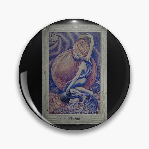 Item preview, Thoth Tarot XVII The Star + Distressed designed and sold by litmusician.