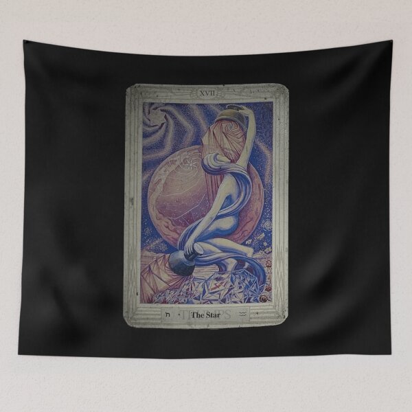 Item preview, Thoth Tarot XVII The Star + Distressed designed and sold by litmusician.