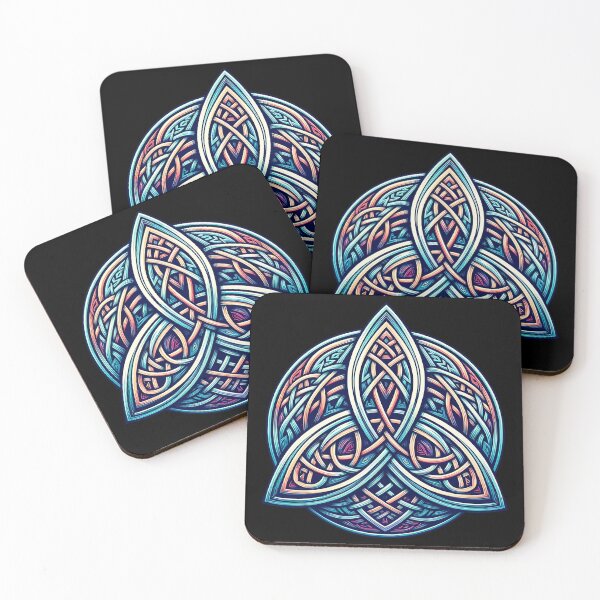 Artikelvorschau, Dreifaltigkeitsknoten Triquetra Keltischer Knoten Himmlischer Knoten der Einheit entworfen und verkauft von HolidayT-Shirts.