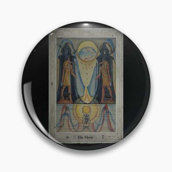 Item preview, Thoth Tarot XVIII The Moon + Distressed designed and sold by litmusician.