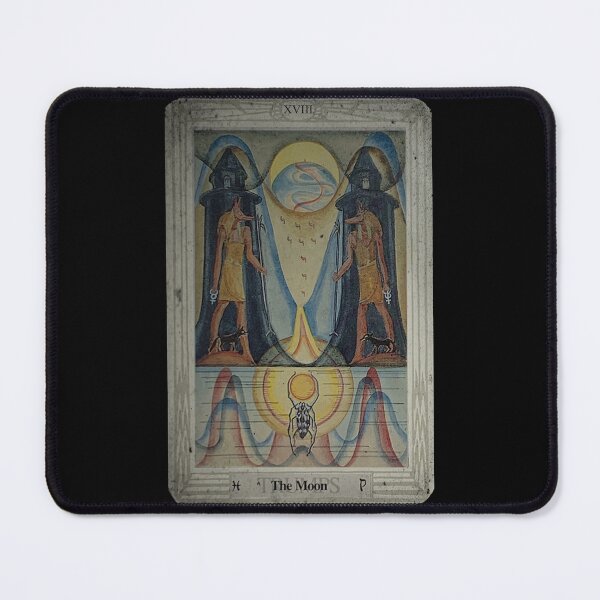 Item preview, Thoth Tarot XVIII The Moon + Distressed designed and sold by litmusician.
