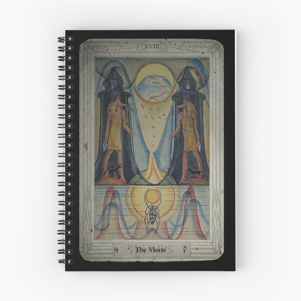 Item preview, Thoth Tarot XVIII The Moon + Distressed designed and sold by litmusician.