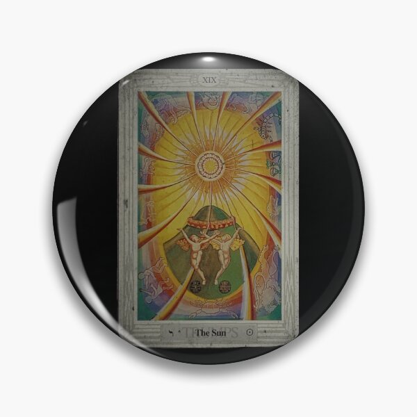 Item preview, Thoth Tarot XIX The Sun + Distressed designed and sold by litmusician.