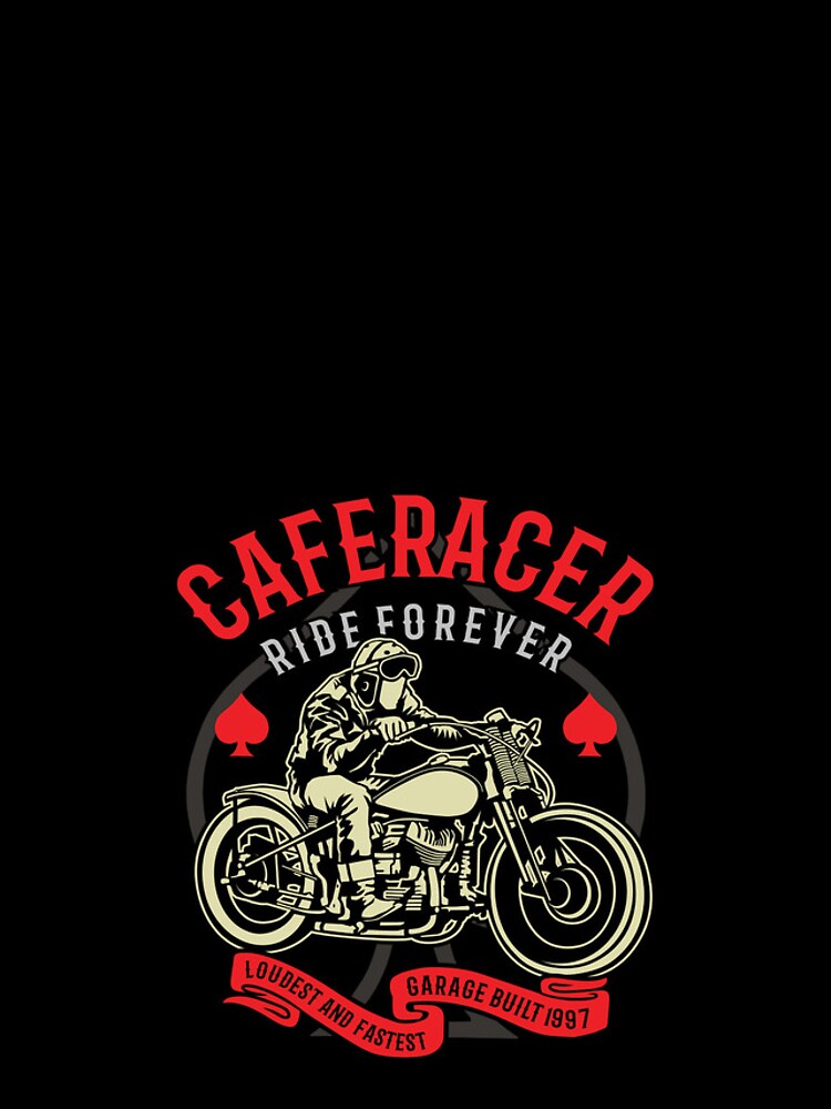 Thumbnail 4 of 4, iPhone Case, Cafe Racer Ride Motorcycles Forever designed and sold by SinfamousTwo.