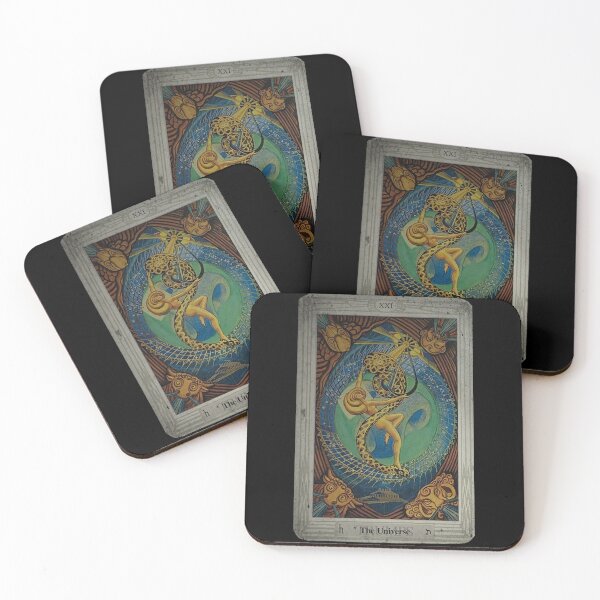 Item preview, Thoth Tarot XXI The Universe + Distressed designed and sold by litmusician.