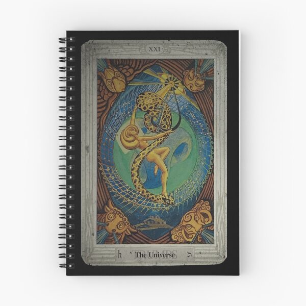 Item preview, Thoth Tarot XXI The Universe + Distressed designed and sold by litmusician.