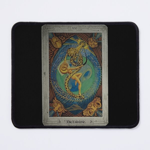 Item preview, Thoth Tarot XXI The Universe + Distressed designed and sold by litmusician.