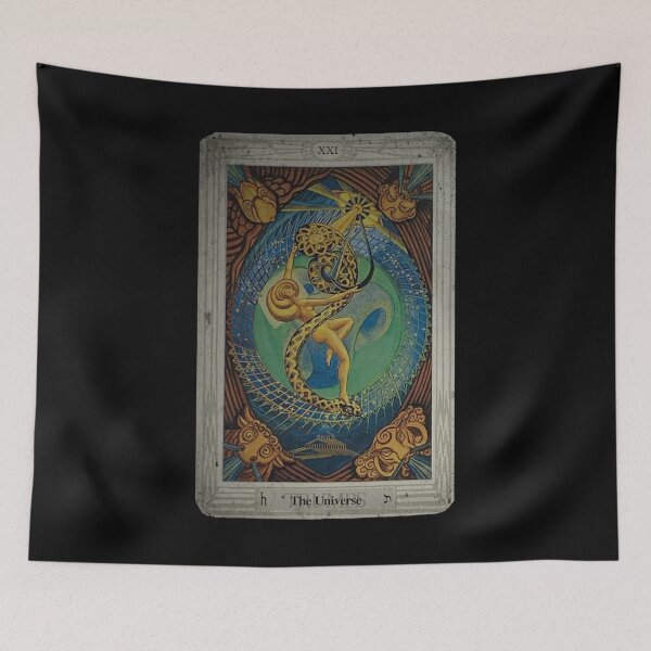 Item preview, Thoth Tarot XXI The Universe + Distressed designed and sold by litmusician.
