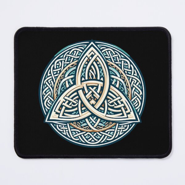 Item preview, Trinity Knot Triquetra Celtic Knot Mystic Triad Radiance designed and sold by HolidayT-Shirts.