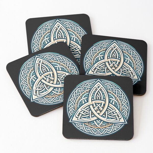 Item preview, Trinity Knot Triquetra Celtic Knot Mystic Triad Radiance designed and sold by HolidayT-Shirts.