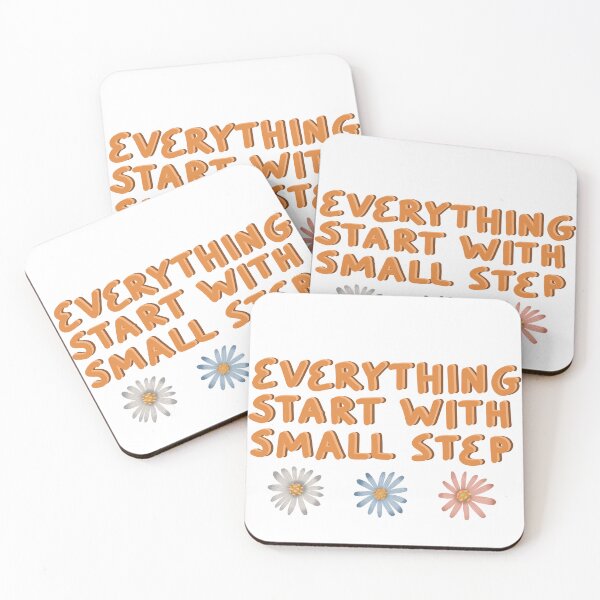 Item preview, Everything start with small step designed and sold by pinkyfish1010.