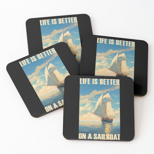 Item preview, Life is Better on a Sailboat designed and sold by Kevin Luckham.