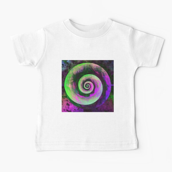 Abstract galaxy spiral Baby T-Shirt