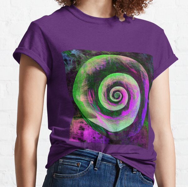 Abstract galaxy spiral Classic T-Shirt