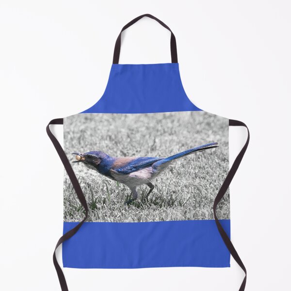 Item preview, Scrub Jay Collecting Bark Butter Bits designed and sold by CarolM.