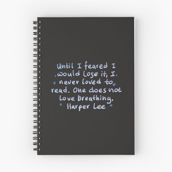 Item preview, Harper lee literary quote designed and sold by pinkyfish1010.