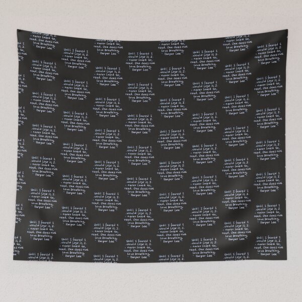 Item preview, Harper lee literary quote designed and sold by pinkyfish1010.