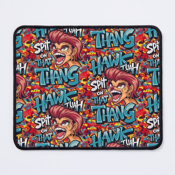 Item preview, Hawk Tuah Spit On That Thang Meme Graffiti Style Quote designed and sold by TheArtOfPat.