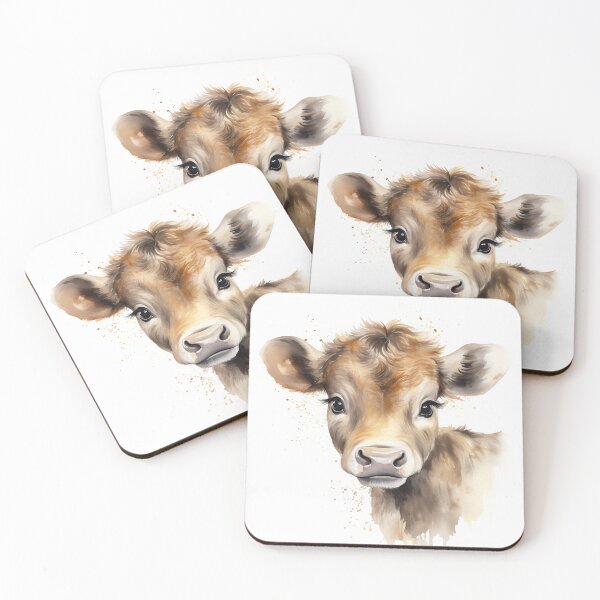 Item preview, Chloe the Cow designed and sold by Christina Brunton Art.