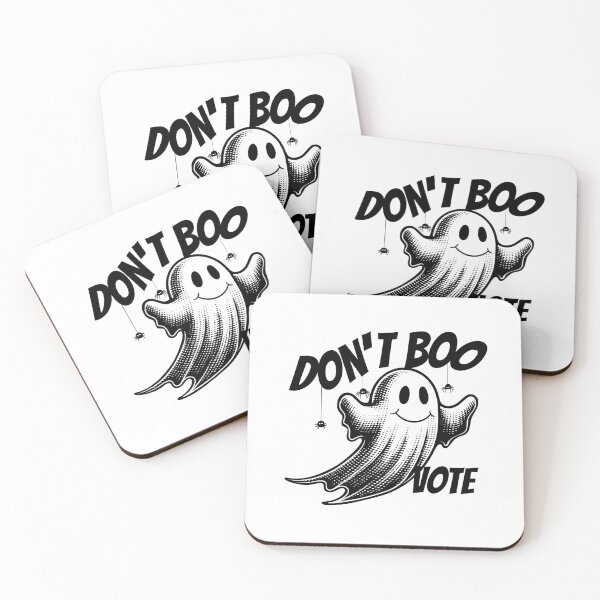 Item preview, Don’t Boo Vote  designed and sold by ANNINOART ⭐⭐⭐⭐⭐.