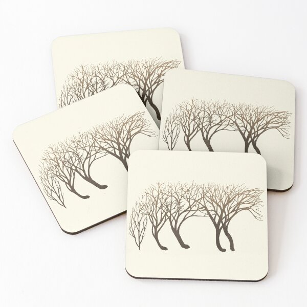 Item preview, Can't see the Coyote in the Trees, Natural designed and sold by Fractalyze.