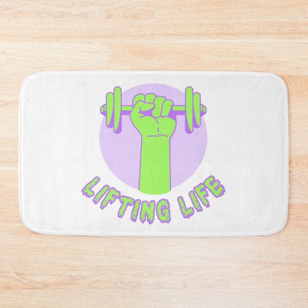 Item preview, Camiseta Lifting Life (verde) designed and sold by Akira-closet.